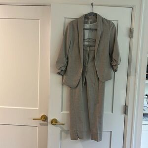H and M blazer suit size 0
